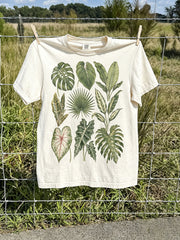 Unisex Plants Lover Art Printed T-Shirt