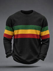 Men's Reggae Inspired  Waffle Top