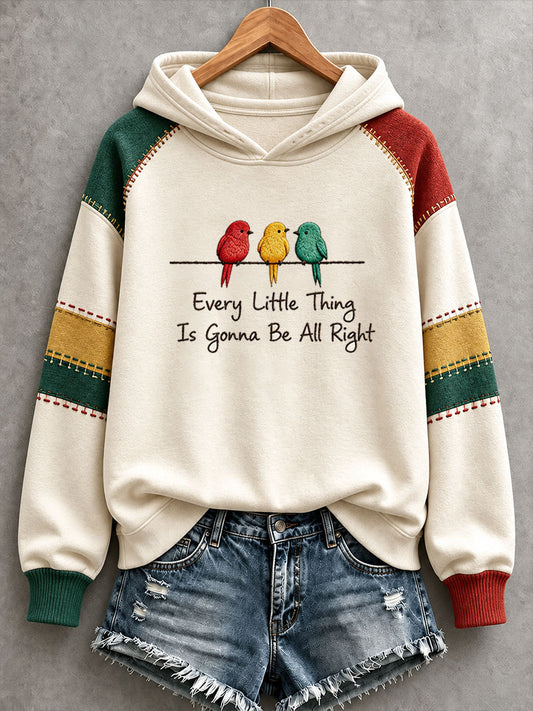 Women's  Every Little Thing Is Gonna Be All Right Sweatshirt
