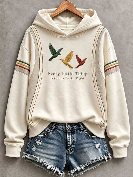 Women's Every Little Thing Is Gonna Be All Right Hoodie