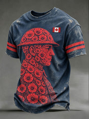 Men's Canadian Remembrance Day T-shirts
