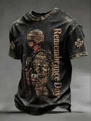 Men's Canadian Remembrance Day T-shirts