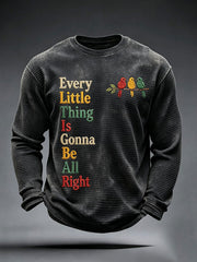 Men's Every Little Thing Is Gonna Be All Right Waffle Top