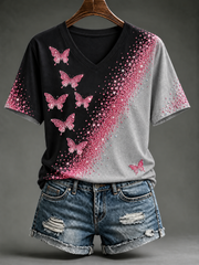 Women's Breast Cancer Short-sleeved T-shirt