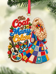 "Coat of Many Colors" country music wall hanging