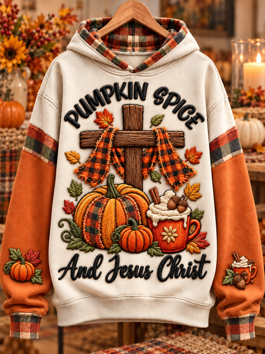 Women’s Thanksgiving Faith Short-Sleeve Hoodie