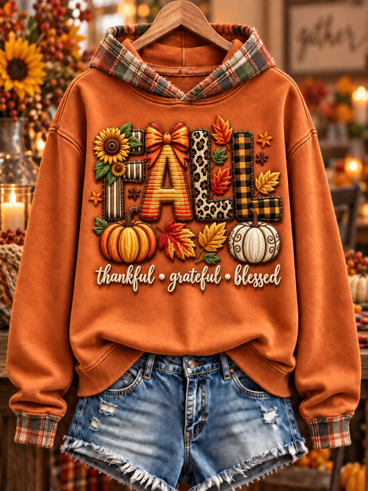 Women's Thanksgiving Faith Regular Sweatshirt