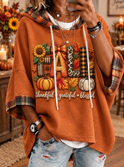Women’s Thanksgiving Faith Short-Sleeve Hoodie