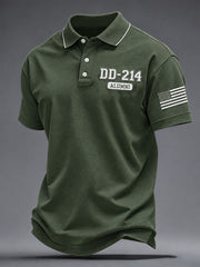 Men's DD-214 Alumni Print Shirt