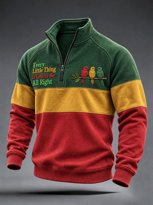 Men's Every Little Thing Is Gonna Be All Right Sweatshirt