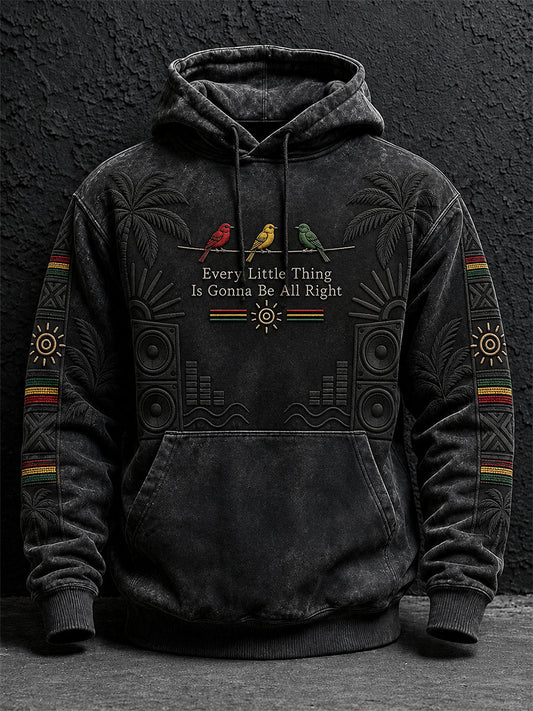 Men's Every Little Thing Is Gonna Be All Right Hoodie