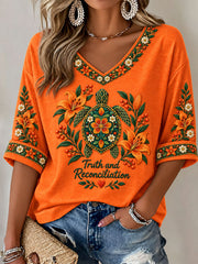 Women's Every Child Matters Printed Casual T-Shirt