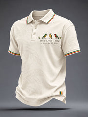 Men's Every Little Thing Is Gonna Be All Right Polo Shirt