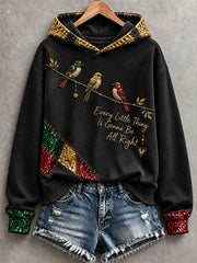 Women's Every Little Thing Is Gonna Be All Right Hoodie