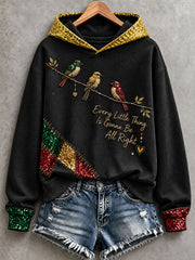 Women's Every Little Thing Is Gonna Be All Right Hoodie