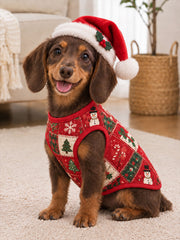 Christmas Pet Sleeveless Vest(Suitable for Cats and Dogs)