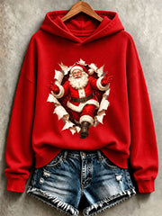 Women's Santa Claus Regular Sweatshirt