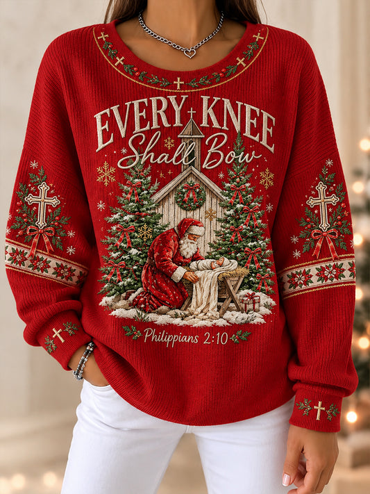 Women's Christmas Print Casual Sweatshirt