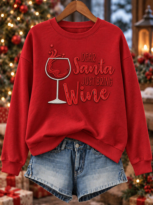 Women's Christmas Print Sweatshirt