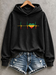 Women's Reggae Inspired Hoodie