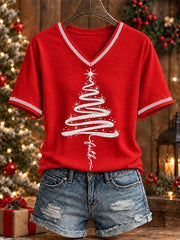 Women's Christmas Faith Casual T-shirt