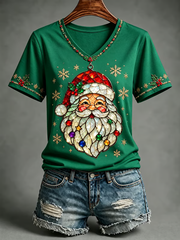 Women's Christmas Short-sleeved T-shirt