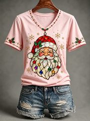 Women's Christmas Short-sleeved T-shirt