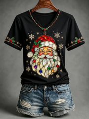 Women's Christmas Short-sleeved T-shirt