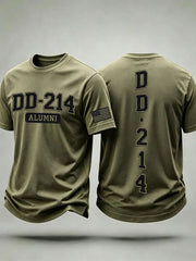 Men's DD-214 Alumni Print Shirt
