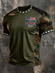 Men's Veterans Day Printed T-shirt