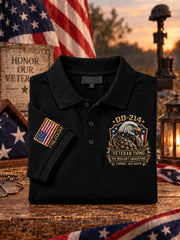 Men's Veterans Day Printed Shirt