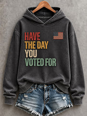 Women's Vote Print Sweatshirt