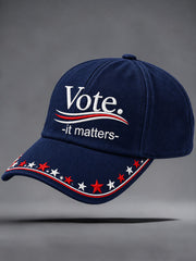 "Vote" Graphic Casual Unisex  Hat