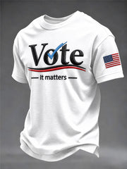 Men's VOTE Printed T-shirt