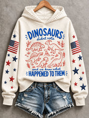 Women's "Vote" Graphic Casual Sweatshirt