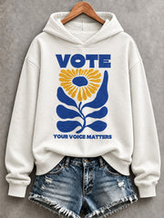 Women's Vote Print Sweatshirt