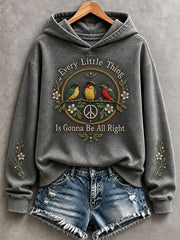 Women's Every Little Thing Is Gonna Be All Right Hoodie