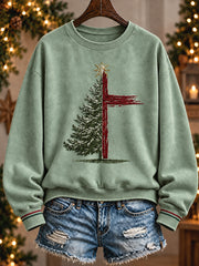 Women's Christmas Season And Reason  Art  Regular Sweatshirt