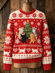 Women's Christmas Long-sleeved Sweater