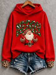 Women's Christmas Santa Claus Regular Sweatshirt