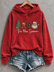 Women's Christmas Santa Claus Regular Sweatshirt