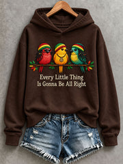 Women's Every Little Thing Is Gonna Be All Right Hoodie