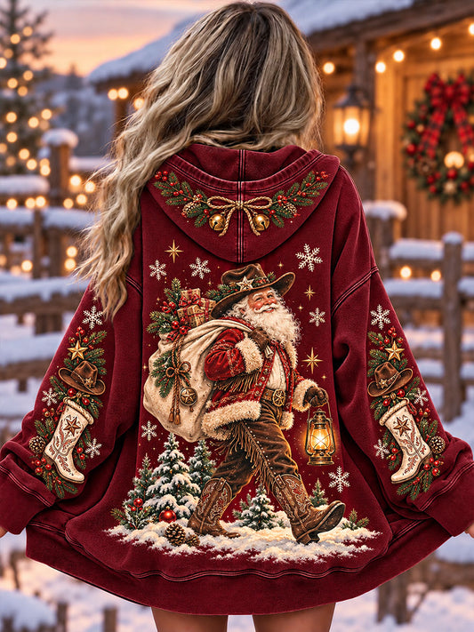 Women's Western Santa Claus Jackets