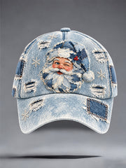 Santa Claus Print Casual Unisex Hat