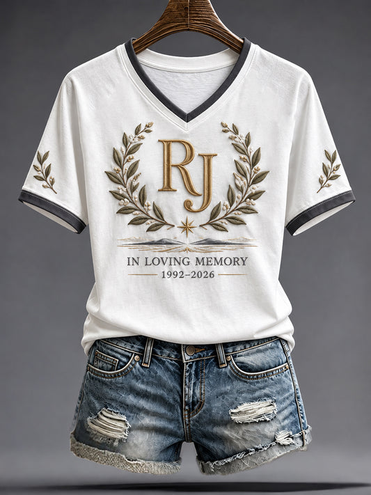 Women's Rip RJ Printed T-shirt