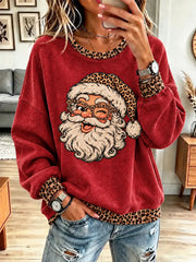 Women's Christmas Print Casual Sweatshirt