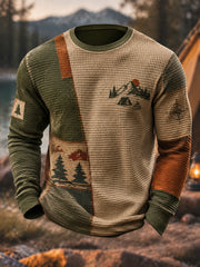 Men's Camping Waffle Top