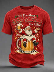 Men's Christmas Print Tee