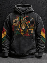 Men's Reggae Lion Hoodie