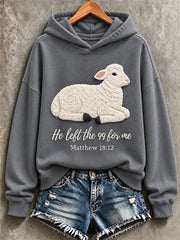 Women's Faith Print Casual Sweatshirt
